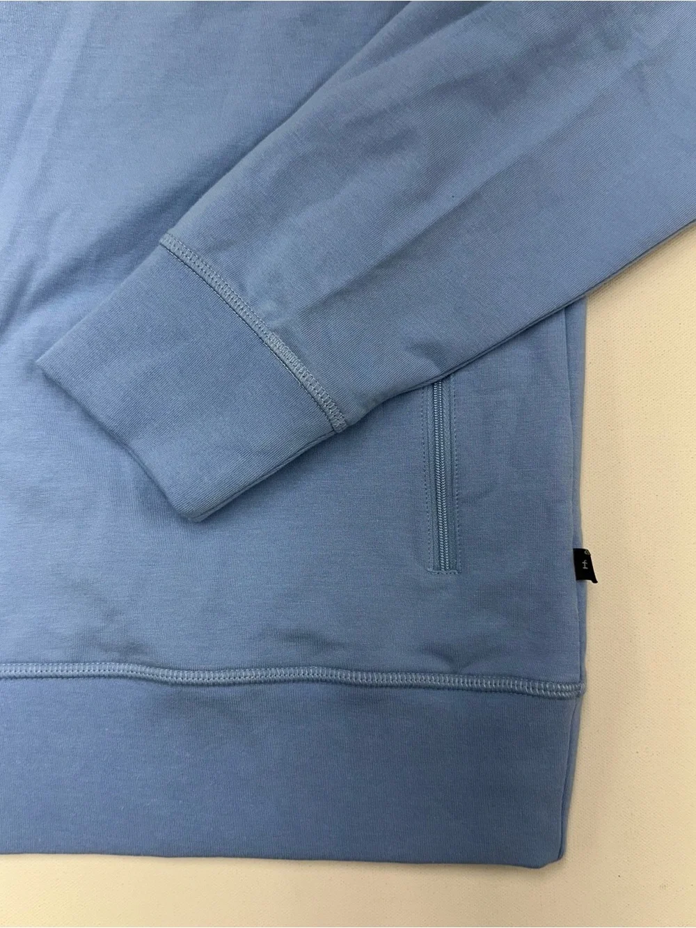 FOREIGN RIDER Solace Full Zip Hooded Jacket Hoodie Blue Sweatshirt Men 4 XL